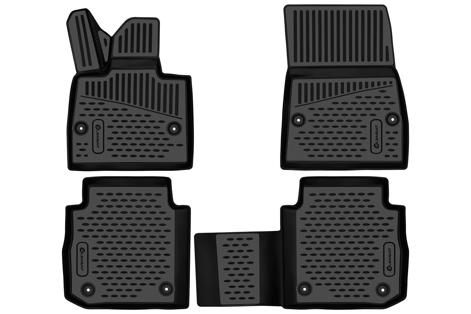 2 679 р. Коврики 3D в салон подходят для Aito M5 2022 - 4шт. (полиуретан)  Аито М5 Element element3da67723210k  с доставкой в г. Кемерово