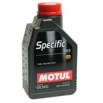 1 679 р. Масло моторное SPECIFIC 913D 5W30 синт.1л MOTUL MOTUL 113225  с доставкой в г. Кемерово. Увеличить фотографию 1