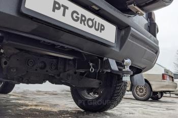 13 299 р. Фаркоп под съемный квадрат Petroil Tuning  Tank 700 (2024-2025)  с доставкой в г. Кемерово. Увеличить фотографию 2