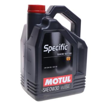 8 999 р. Масло моторное SPECIFIC VAG 50400 50700 0W30 синт.5л MOTUL MOTUL 107050  с доставкой в г. Кемерово. Увеличить фотографию 1