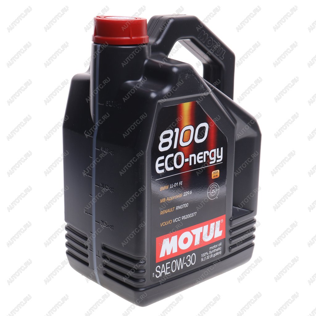 6 999 р. Масло моторное 8100 ECO-NERGY 0W30 синт.5л MOTUL MOTUL 113555  с доставкой в г. Кемерово