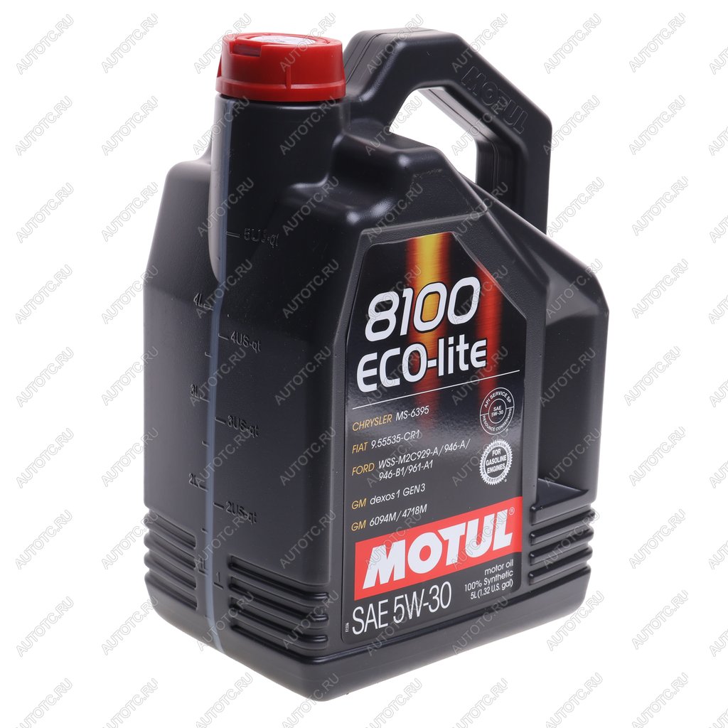 6 249 р. Масло моторное 8100 ECO-LITE 5W30 синт.5л MOTUL MOTUL 113498  с доставкой в г. Кемерово
