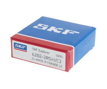 379 р. Подшипник генератора HYUNDAI HD35 (17-),Accent (99-),Sonata 5,Santa Fe KIA Ceed,Cerato,Rio SKF SKF 62022rshc3  с доставкой в г. Кемерово. Увеличить фотографию 2
