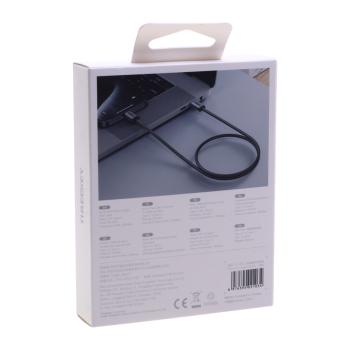 529 р. Кабель USB Type C-USB Type C 1м THREEKEY THREEKEY tk-nb07 60w black  с доставкой в г. Кемерово. Увеличить фотографию 3