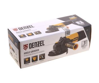 4 799 р. Машина углошлифовальная 750Вт 115мм 11000обмин. DENZEL DENZEL ag115-750  с доставкой в г. Кемерово. Увеличить фотографию 5