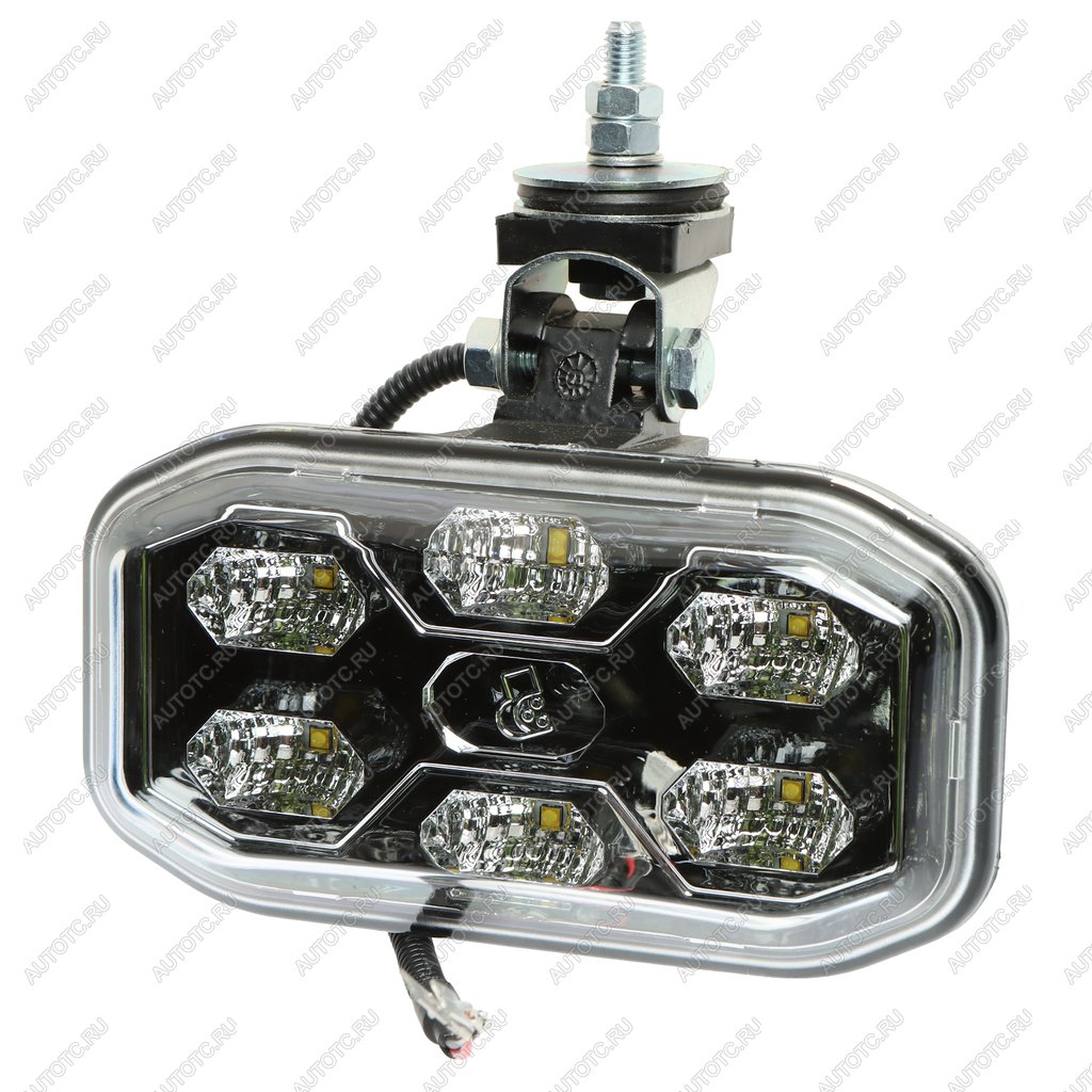 3 799 р. Фара рабочего света 12V (рассеянный свет) (разъем 2-клеммный) светодиодная (на пластик) РУДЕНСК РУДЕНСК 112.17.74.3711-10  с доставкой в г. Кемерово