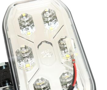 3 799 р. Фара рабочего света 12V (рассеянный свет) (разъем 2-клеммный) светодиодная (на пластик) РУДЕНСК РУДЕНСК 112.17.74.3711-10  с доставкой в г. Кемерово. Увеличить фотографию 3