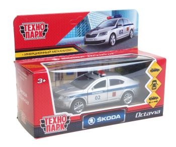 1 179 р. Модель автомобиля SKODA Oktavia металлическая 1:43 ТЕХНОПАРК ТЕХНОПАРК oktavia-p  с доставкой в г. Кемерово. Увеличить фотографию 1
