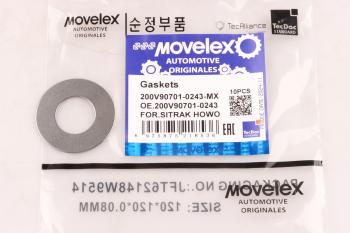 18 р. Прокладка SITRAK HOWO MOVELEX MOVELEX 200v907010243-mx  с доставкой в г. Кемерово. Увеличить фотографию 1