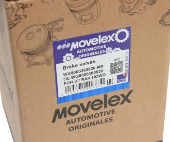 2 499 р. Кран SITRAK HOWO тормозной главный MOVELEX MOVELEX wg9000360520-mx  с доставкой в г. Кемерово. Увеличить фотографию 6
