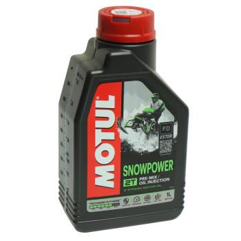 1 199 р. Масло моторное для 2-х тактных двигателей SNOWPOWER 2T 1л MOTUL MOTUL 113243  с доставкой в г. Кемерово. Увеличить фотографию 1