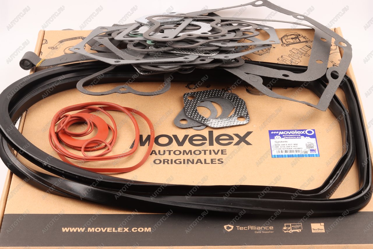 8 499 р. Прокладка двигателя SITRAK HOWO дв.D10.38E5 полный комплект MOVELEX MOVELEX d10.38e5kit-mx  с доставкой в г. Кемерово