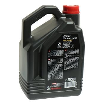 6 999 р. Масло моторное 8100 X-CLEAN GEN2 5W40 синт.5л MOTUL MOTUL 113222  с доставкой в г. Кемерово. Увеличить фотографию 2