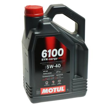 4 599 р. Масло моторное 6100 SYNERGIE 5W40 псинт.4л MOTUL MOTUL 112926  с доставкой в г. Кемерово. Увеличить фотографию 1