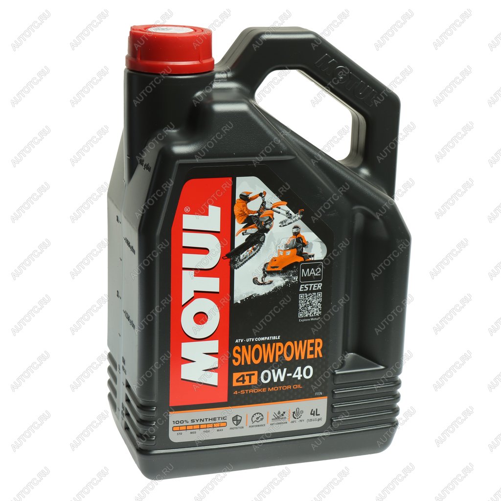 6 999 р. Масло моторное SNOWPOWER 4T 0W40 синт.4л MOTUL MOTUL 112365  с доставкой в г. Кемерово
