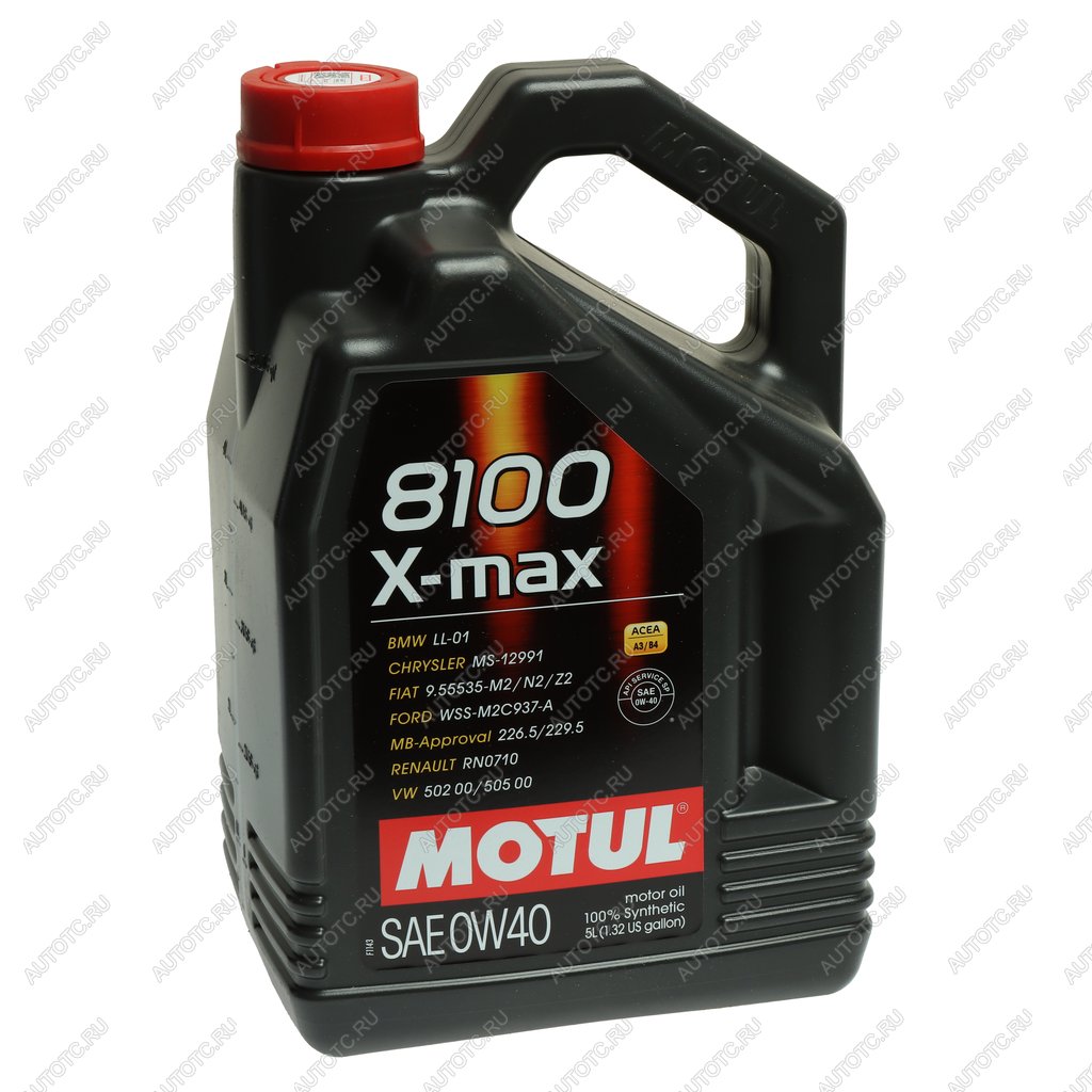6 999 р. Масло моторное 8100 X-MAX 0W40 синт.5л MOTUL MOTUL 113223  с доставкой в г. Кемерово