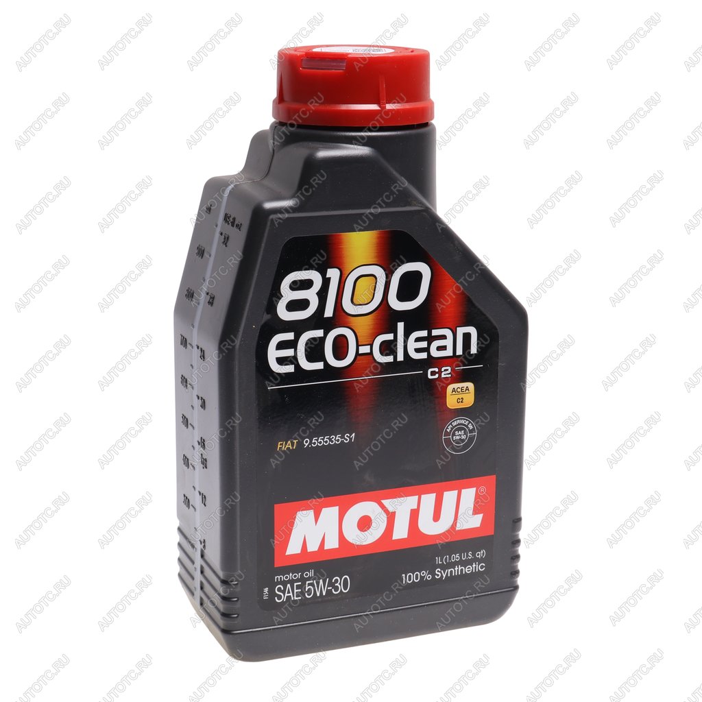 1 499 р. Масло моторное 8100 ECO-CLEAN C2 5W30 синт.1л MOTUL MOTUL 113548  с доставкой в г. Кемерово