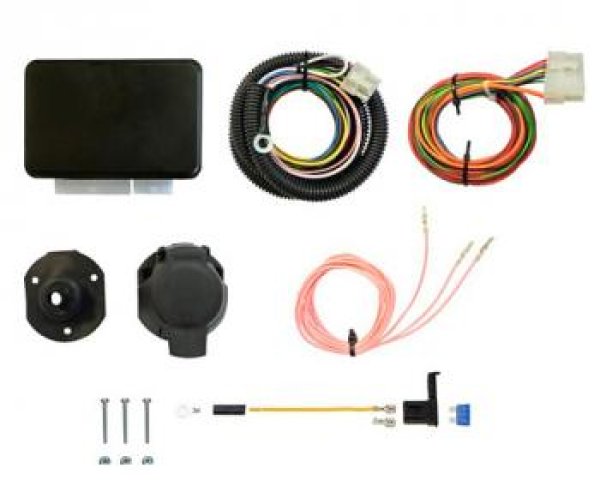 5 499 р. Комплект штатной электрики для фаркопа с блоком КонцептАвто Nissan Note 2 E12 дорестайлинг (2012-2016) (7-pin)  с доставкой в г. Кемерово