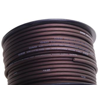 4 799 р. Кабель силовой 8Ga (8мм) 40м бухта черный AURA AURA dpc-c08b бухта 40м  с доставкой в г. Кемерово. Увеличить фотографию 2