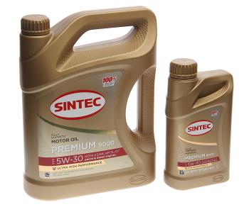 2 669 р. Масло моторное PREMIUM 9000 A3B4 5W30 синт.4+1л SINTEC SINTEC 600228  с доставкой в г. Кемерово. Увеличить фотографию 1