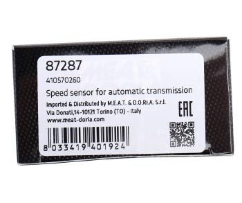 1 269 р. Датчик скорости VW Bora,Golf 4,Passat AUDI 100,A4,A6 АКПП MEAT&DORIA MEAT&DORIA 87287  с доставкой в г. Кемерово. Увеличить фотографию 4
