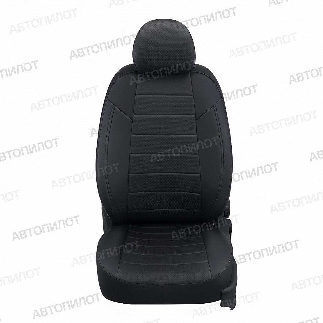 7 899 р. Комплект салонных чехлов (экокожа, 40/60) Автопилот  Haval F7 (2024-2025) (черный)  с доставкой в г. Кемерово