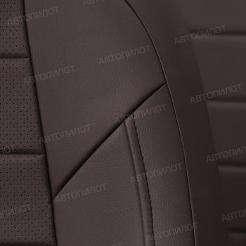 12 799 р. Комплект салонных чехлов (экокожа, 40/60) Автопилот  Haval F7 (2024-2025) (шоколад)  с доставкой в г. Кемерово. Увеличить фотографию 5