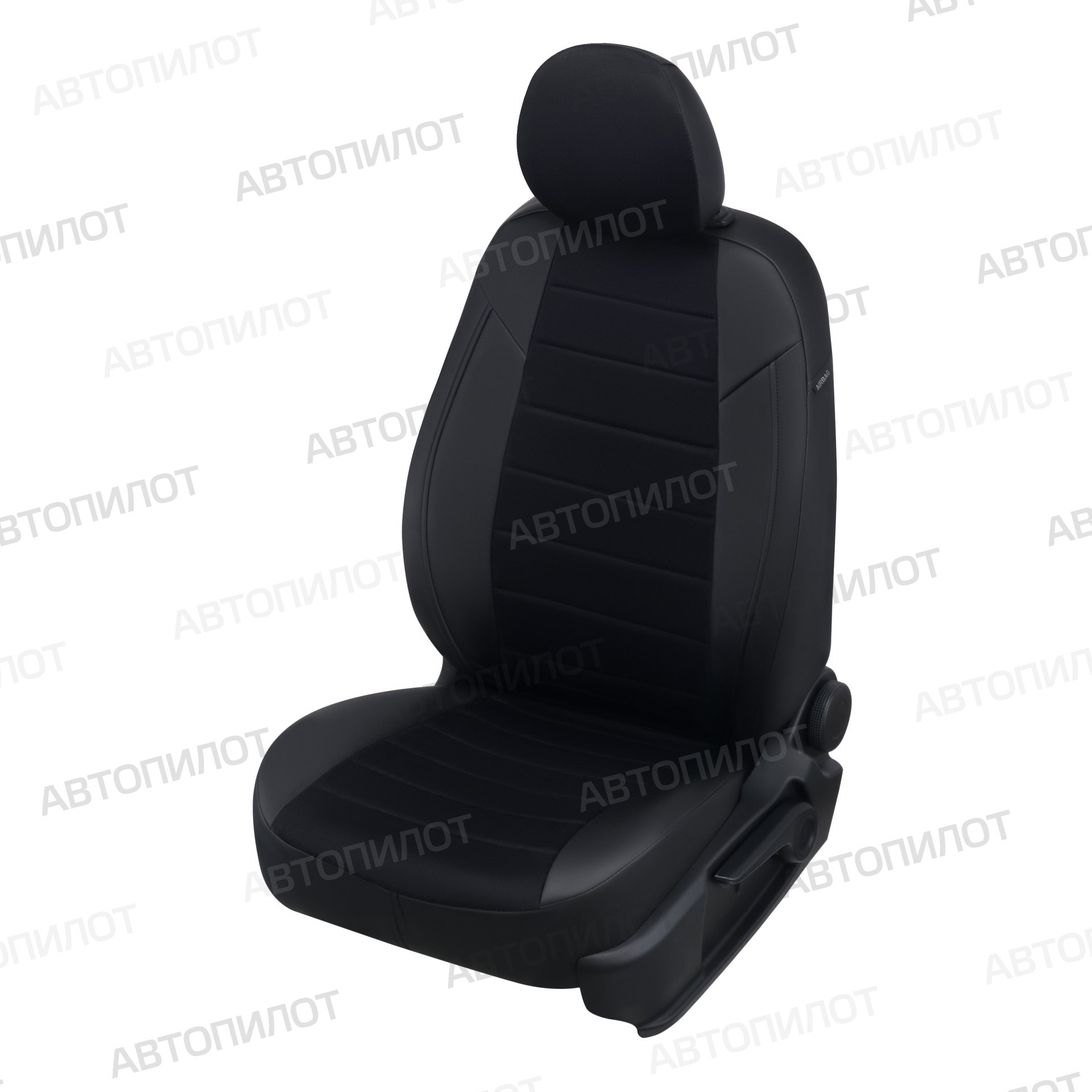 12 799 р. Комплект салонных чехлов (экокожа/алькантара, 40/60) Автопилот  Haval F7 (2024-2025) (черный)  с доставкой в г. Кемерово