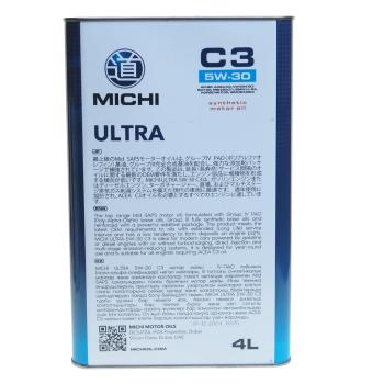 2 599 р. Масло моторное ULTRA C3 5W30 синт.4л MICHI MICHI 4637189  с доставкой в г. Кемерово. Увеличить фотографию 2