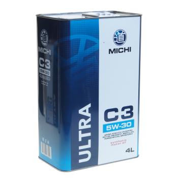 2 599 р. Масло моторное ULTRA C3 5W30 синт.4л MICHI MICHI 4637189  с доставкой в г. Кемерово. Увеличить фотографию 1
