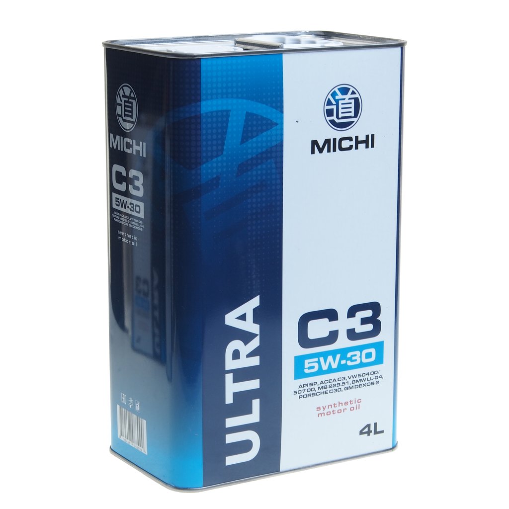 2 599 р. Масло моторное ULTRA C3 5W30 синт.4л MICHI MICHI 4637189  с доставкой в г. Кемерово