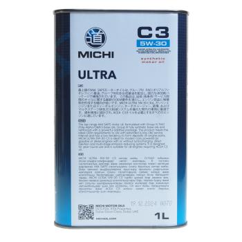 869 р. Масло моторное ULTRA C3 5W30 синт.1л MICHI MICHI 4637172  с доставкой в г. Кемерово. Увеличить фотографию 3