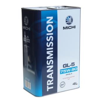 2 659 р. Масло трансмиссионное GL-5 Transmission 75W90 синт 4л MICHI MICHI 4637462  с доставкой в г. Кемерово. Увеличить фотографию 1