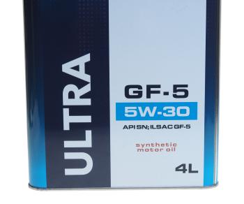 2 399 р. Масло моторное ULTRA GF-5 5W30 синт.4л MICHI MICHI 4637271  с доставкой в г. Кемерово. Увеличить фотографию 2