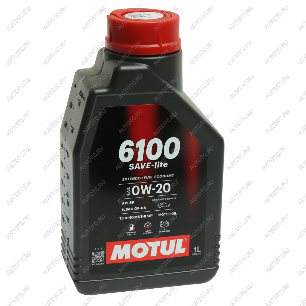 1 199 р. Масло моторное 6100 SAVE-LITE 0W20 синт. 1л MOTUL MOTUL 113431  с доставкой в г. Кемерово