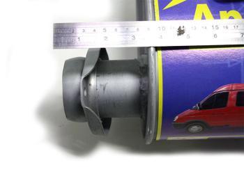 5 849 р. Глушитель ГАЗ-3302 Next дв.Evotech 2.7 ЕВРО-5 усиленный АЗГ АЗГ a21r23-1201008-30  с доставкой в г. Кемерово. Увеличить фотографию 5