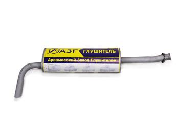 5 549 р. Глушитель ГАЗ-3302,3221 дв.CUMMINS 2.8,УМЗ-4216 ЕВРО-4 выход боковой усиленный АЗГ АЗГ 3221-1201008-51  с доставкой в г. Кемерово. Увеличить фотографию 1