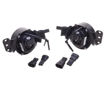 12 899 р. Фара противотуманная BMW 3 (E46,E90),5 (E60) светодиодная комплект (2шт.) MTF MTF fl07bw  с доставкой в г. Кемерово. Увеличить фотографию 2