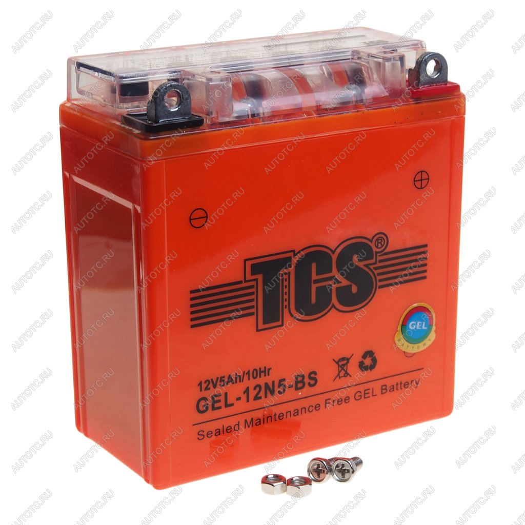 2 089 р. Аккумулятор TCS GEL 5Ач TCS 6ст5 gel-12n5-bs  с доставкой в г. Кемерово