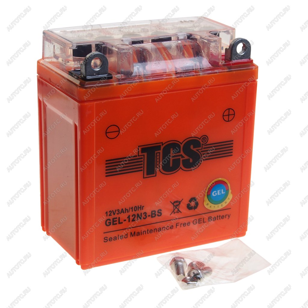 1 369 р. Аккумулятор TCS GEL 3Ач TCS 6ст3 gel-12n3-bs  с доставкой в г. Кемерово