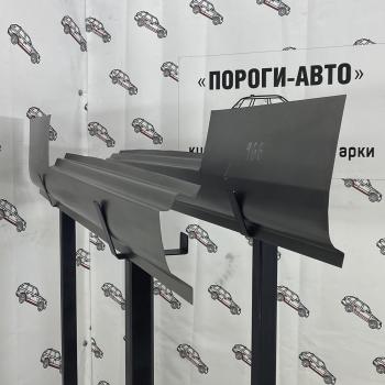 Правый ремонтный порог (полный профиль) ПОРОГИ-АВТО ЗАЗ 966  2 (1966-1972) (холоднокатаная сталь 1 мм)