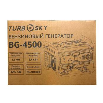 25 999 р. Бензиновый генератор Turbosky BG-4500 Turbosky bg4500  с доставкой в г. Кемерово. Увеличить фотографию 3