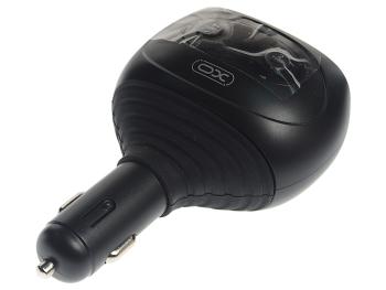 1 079 р. Разветвитель прикуривателя 2-х гнездовой 12V 2USB черный XO XO cc41 black  с доставкой в г. Кемерово. Увеличить фотографию 2