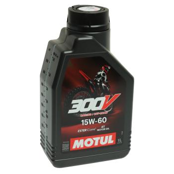 2 399 р. Масло моторное для 4-х тактных двигателей 300V 4T OFF ROAD 15W60 синт.1л MOTUL MOTUL 112684  с доставкой в г. Кемерово. Увеличить фотографию 1