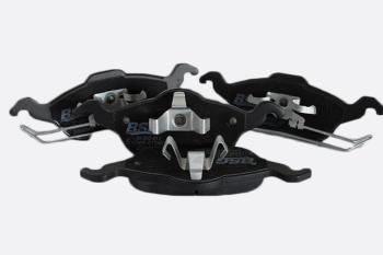 1 679 р. Колодки тормозные FORD Focus 1 (98-04) передние (4шт.) BSG BSG bsg30200018  с доставкой в г. Кемерово. Увеличить фотографию 1