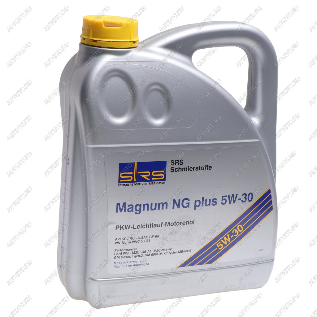 5 599 р. Масло моторное MAGNUM NG PLUS 5W30 синт.4л SRS SRS 4033885002315  с доставкой в г. Кемерово