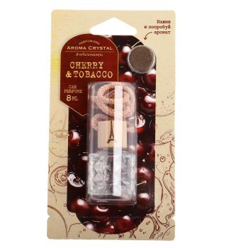 173 р. Ароматизатор подвесной жидкостный (cherry&tobacco) с деревянной крышкой 8г Aroma Cristal FOUETTE FOUETTE crys-02  с доставкой в г. Кемерово. Увеличить фотографию 1