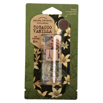 173 р. Ароматизатор подвесной жидкостный (tobacco vanilla) с деревянной крышкой 8г Aroma Cristal FOUETTE FOUETTE crys-04  с доставкой в г. Кемерово. Увеличить фотографию 1