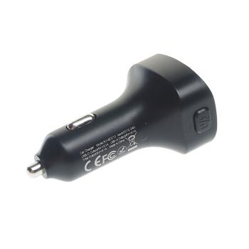 1 049 р. Устройство зарядное в прикуриватель с трансмиттером (bluetooth,hands free) черное XO XO bcc12 black  с доставкой в г. Кемерово. Увеличить фотографию 2
