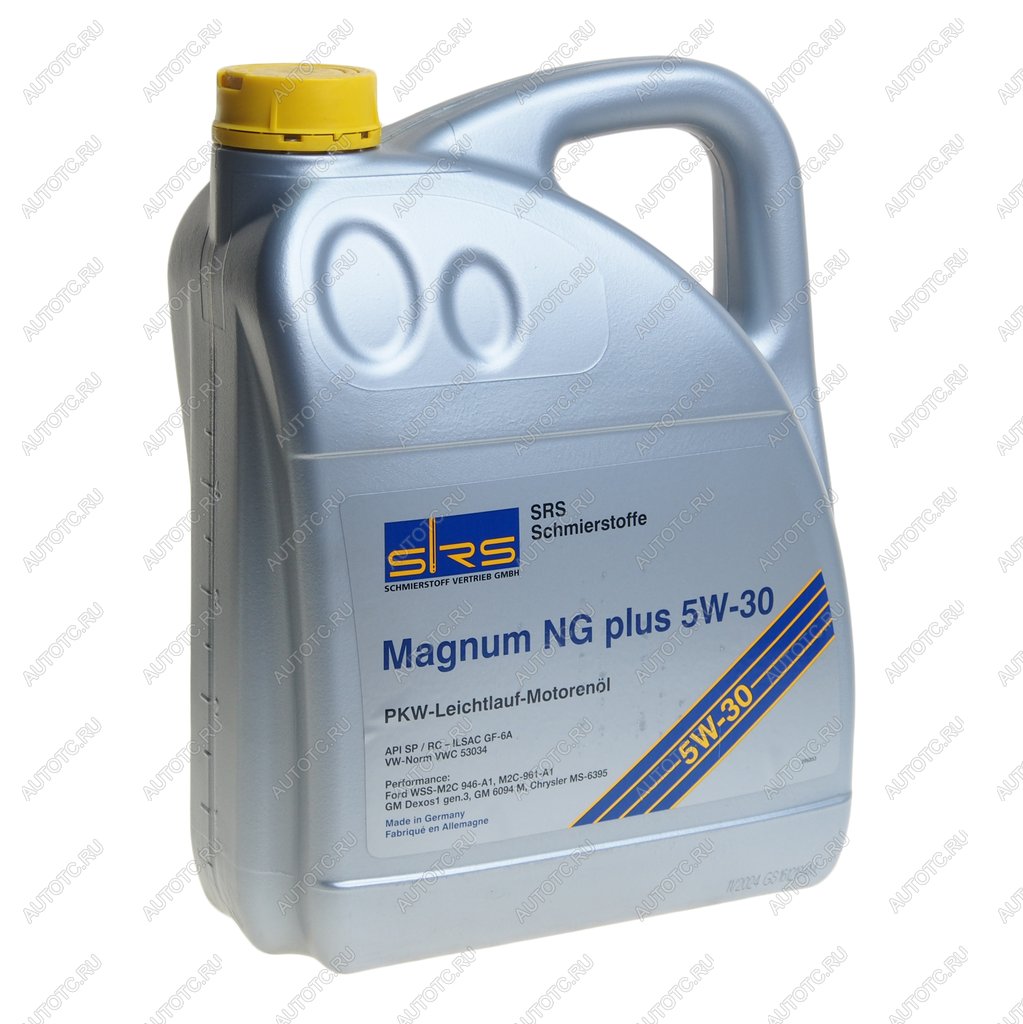 6 999 р. Масло моторное MAGNUM NG PLUS 5W30 синт.5л SRS SRS 4033885002261  с доставкой в г. Кемерово